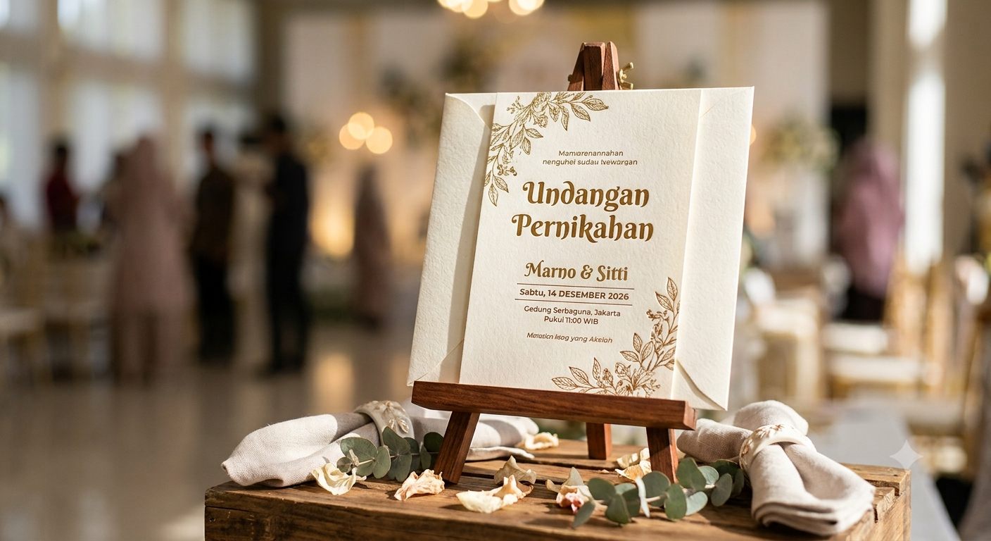 Undangan Pernikahan & Event